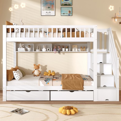 Double bunk bed 3ft - double, single