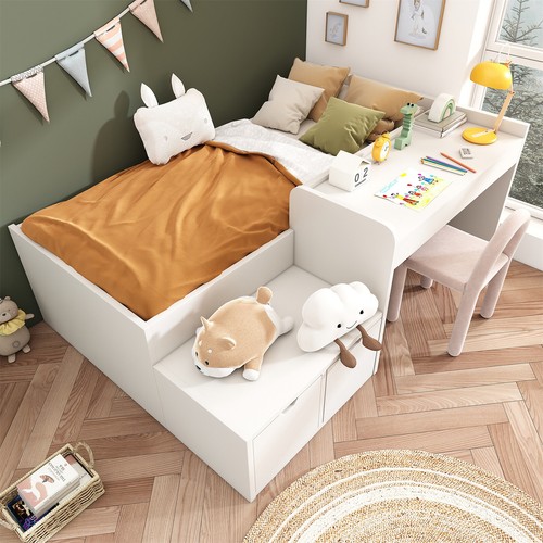 Single bed 3ft solid - solid, kids