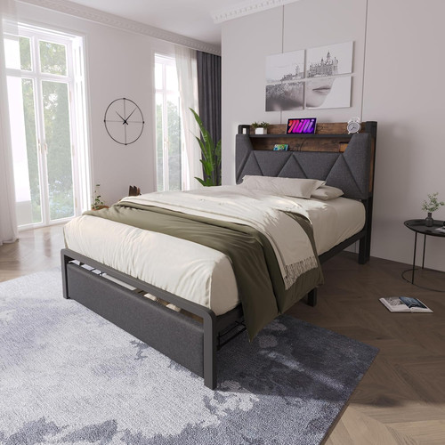 3ft single bed frame - single, storage