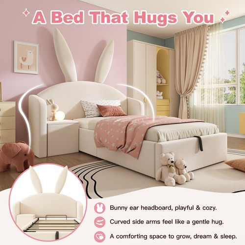 Bunny ears kids - bunny, single