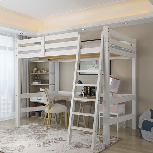 Loft bunk bed single - bunk,