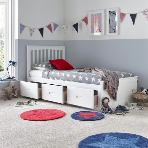 Quest white wooden drawer - quest,