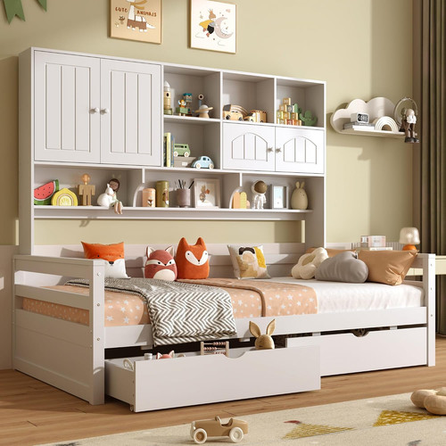 Single bed storage drawers - single,