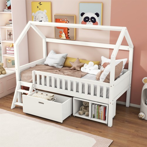 3ft kids single bed frame - bed,